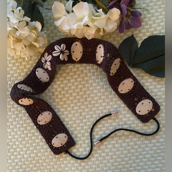 None Accessories - 🐚Beaded Sea Shell Belt🐚